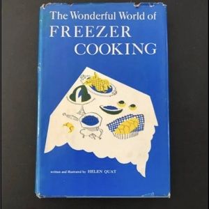 The Wonderful World Of Freezer Cooking Cookbook HC DJ 1964